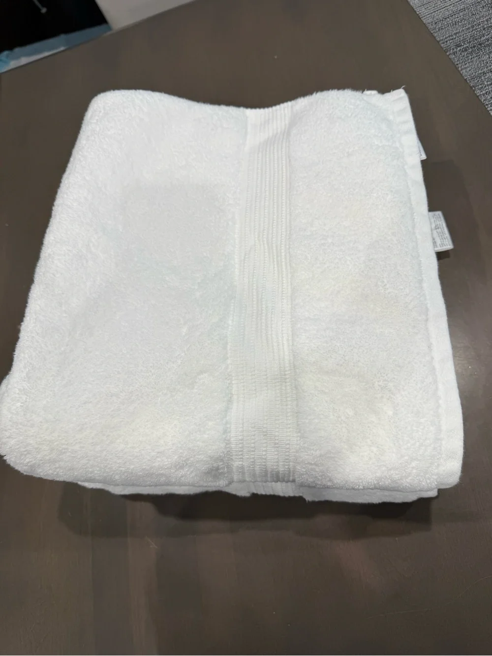NEW Set of 2 Hudson Park Collection Turkish bath towel white $69 MSRP